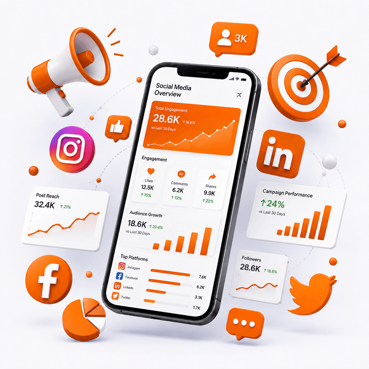 Content creator filming a premium product setup for social media